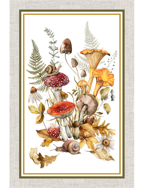 Weihnachts-Küchentücher aus Jacquard-Baumwolle - Set mit 6 Stücken 50x80 cm, hohe Saugfähigkeit, 3 verschiedene Farben, Made in