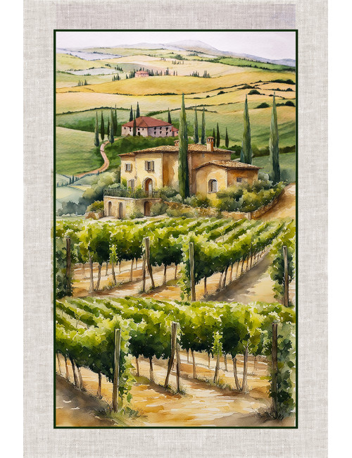 Paños de cocina de algodón jacquard navideño - Juego de 6 piezas 50x80 cm, alta absorción, 3 colores surtidos, hecho en Italia