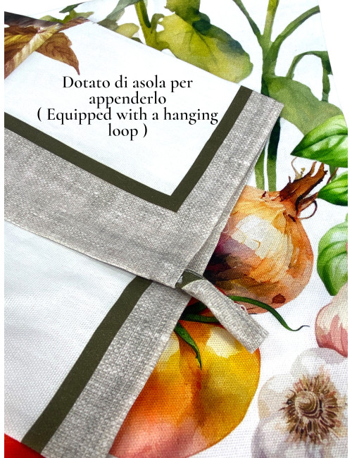 Paños de cocina de algodón jacquard navideño - Juego de 6 piezas 50x80 cm, alta absorción, 3 colores surtidos, hecho en Italia