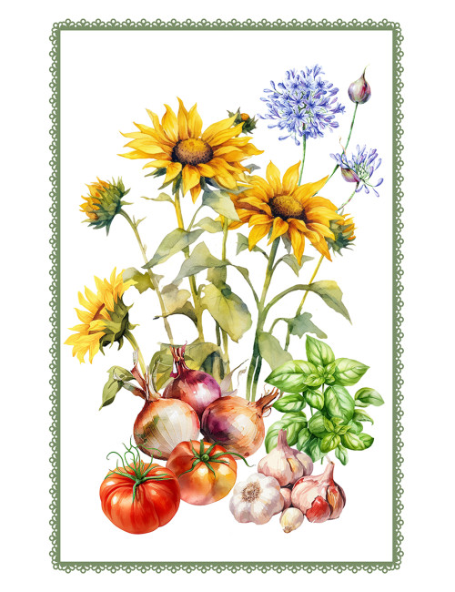 Torchons de cuisine de Noël en coton jacquard - Lot de 6 pièces 50x80 cm, haute capacité d’absorption, 3 couleurs assorties, fab