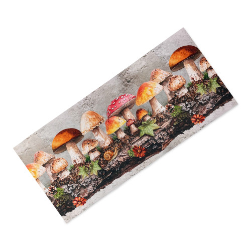 Tappeto Cucina Runner Bosco Incantato – Passatoia Cucina Antiscivolo Lavabile PVC 6 mm – Made in Italy