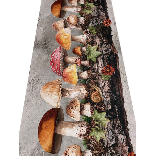 Küchenläufer Teppich Enchanted Forest – Waschbarer rutschfester PVC-Küchenläufer 6 mm – Made in Italy