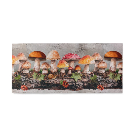 Kitchen Runner Rug Enchanted Forest – Washable PVC Non-Slip Kitchen Runner 6 mm – Made in Italy