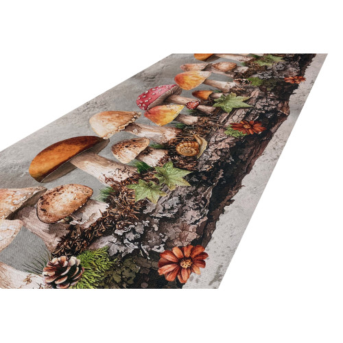 Kitchen Runner Rug Enchanted Forest – Washable PVC Non-Slip Kitchen Runner 6 mm – Made in Italy
