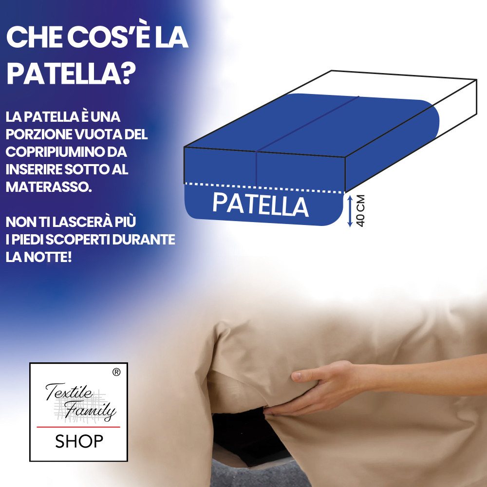 Funda nórdica sombreada MODERN RIO ARANCIO de puro algodón