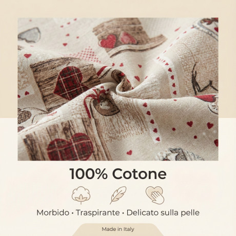 Housse de couette tyrolienne dis. Pays de HOLLY HEART