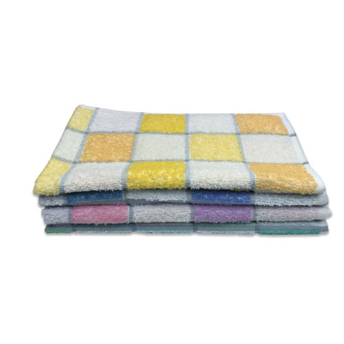 SET 6 ASCIUGAMANI OSPITE SPUGNA DAMA CM. 40X60