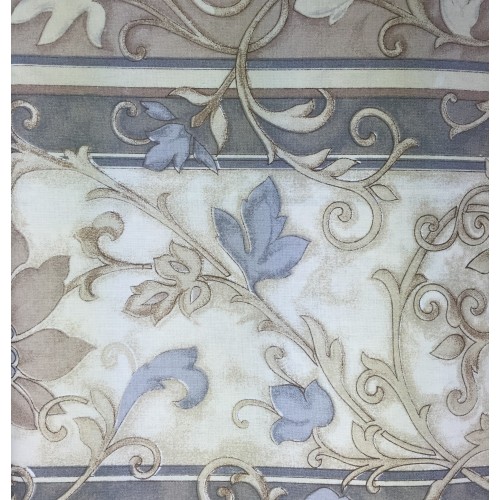 TELO ARREDO COPRITUTTO GRAN FOULARD COPRILETTO COPRIDIVANO TESSUTO EDERA GRIGIO TORTORA