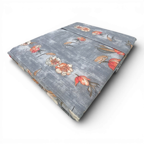 copy of MAXI Double Sheet Set - Multicolored Coral Pattern - 100% Cotton - Lively and Modern Design