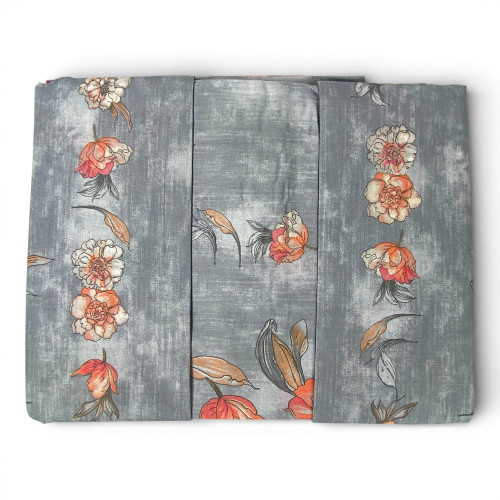 copy of MAXI Double Sheet Set - Multicolored Coral Pattern - 100% Cotton - Lively and Modern Design