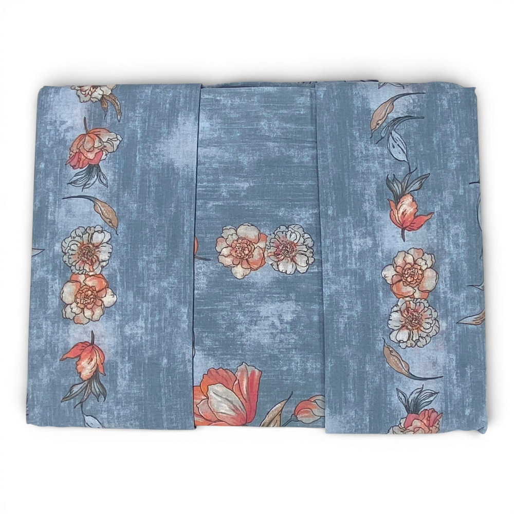 copy of Ensemble de draps double MAXI - Motif corail multicolore - 100 % coton - Design vif et moderne