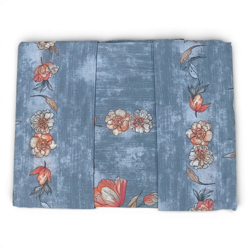 copy of Ensemble de draps double MAXI - Motif corail multicolore - 100 % coton - Design vif et moderne