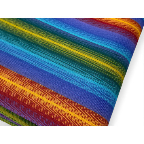 Vertigo Awning Tex Family Multicolor 100% Polyester Waterproof Water Repellent Yarn Dyed Eyelets Steel Fringe