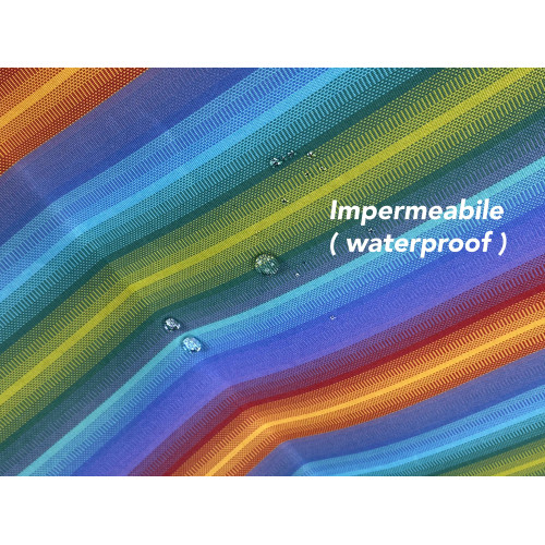 Vertigo Awning Tex Family Multicolor 100% Polyester Waterproof Water Repellent Yarn Dyed Eyelets Steel Fringe