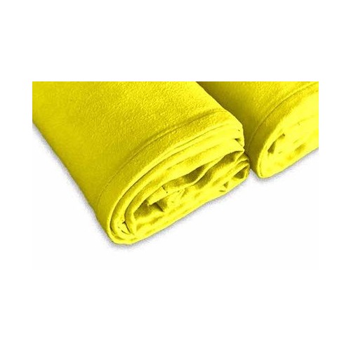 YELLOW MICROFIBER TOWEL SET 1+1 FACE AND GUEST