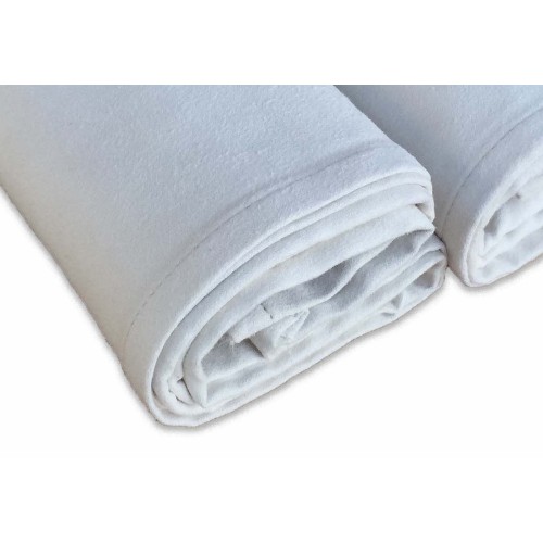 CREAM MICROFIBER TOWEL SET 1+1 FACE AND GUEST