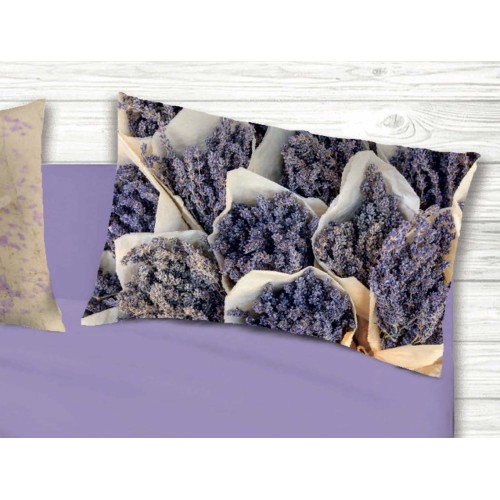 KOMPLETTE DIGITALE BETTLAKEN JOY TAGESDECKE LAVENDEL HERZ FLIEDER DIS.4