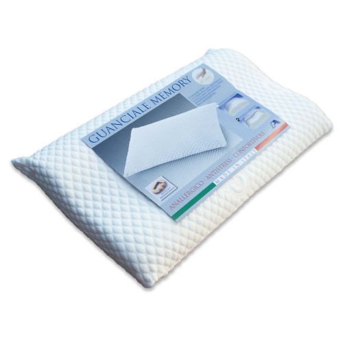 GUANCIALE DE LA MÉMOIRE DE LA SPHÈRE ANTI-ACARIENS, ANTI-ALLERGIQUE MOD. COL de l'utérus