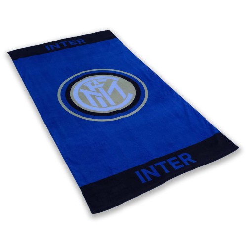 SERVIETTE DE PLAGE SPORT INTER GRANDE TAILLE 90 X 170 CM ORIGINALE INTERNATIONAL