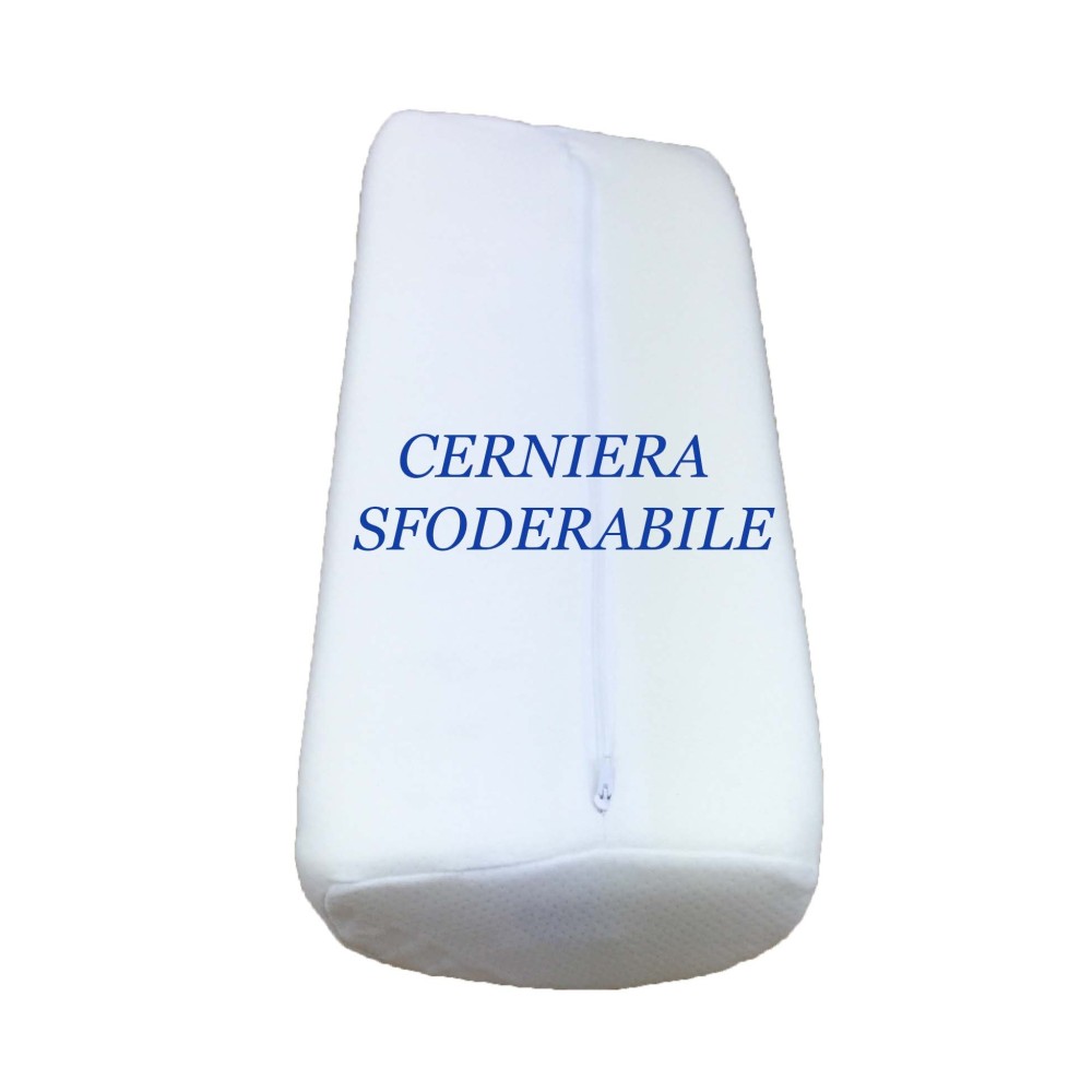 Tex Family Cuscino Ortopedico Memory Foam - Supporto Collo, Schiena, Ginocchia, Caviglie - Antibatterico, Made in Italy