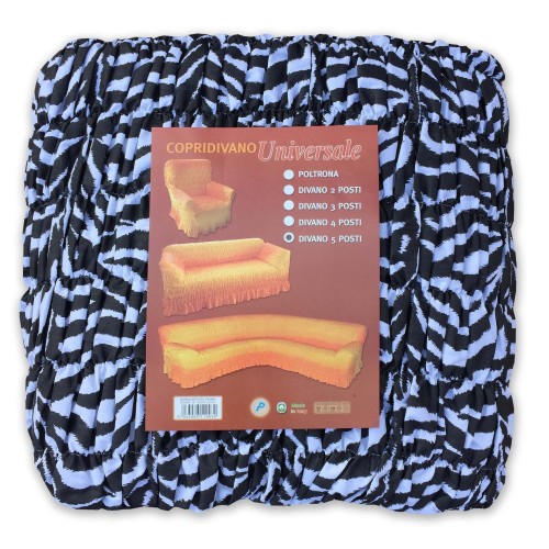 UNIVERSAL ZEBRA CORNER SOFA COVER