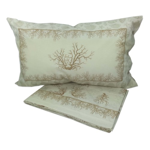 FICHE COMPLÈTE DE LA MER DE CORAIL BEIGE-LIT DOUBLE 2 PLACES