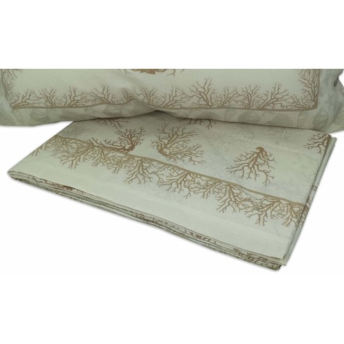 FICHE COMPLÈTE DE LA MER DE CORAIL BEIGE-LIT DOUBLE 2 PLACES