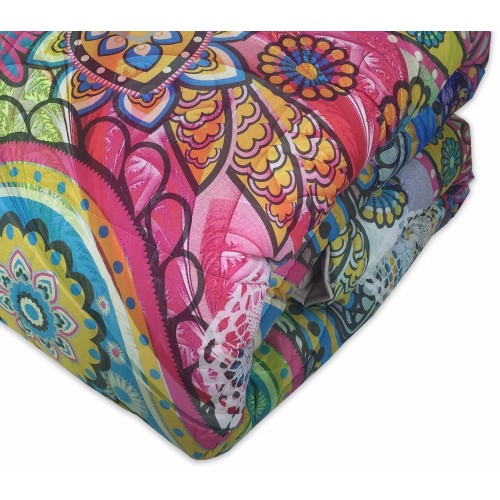 QUILT IMPRESSION NUMÉRIQUE DISIGUAL FANTASY DG 218 FABRIQUÉ EN ITALIE EN PUR COTON