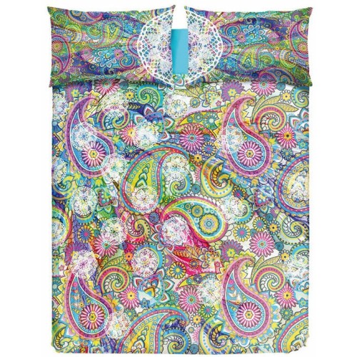 QUILT IMPRESSION NUMÉRIQUE DISIGUAL FANTASY DG 218 FABRIQUÉ EN ITALIE EN PUR COTON