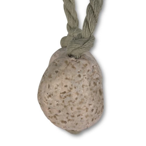 BEIGE STONE CURTAIN MAGNET MAGNETS FOR CURTAINS TIE