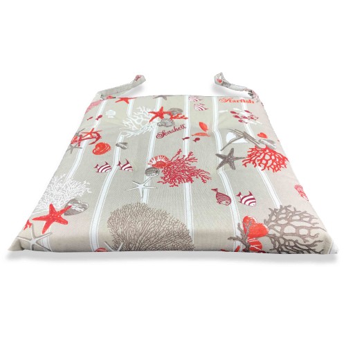FUNDA DE SILLA MORBIDENE MARE MARINO ROJO
