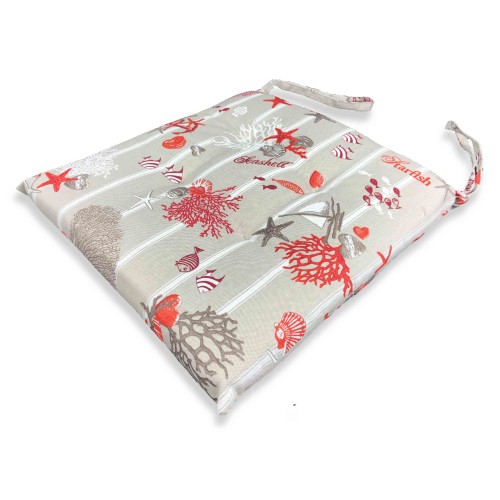 MORBIDENE MARE MARINO RED CHAIR COVER