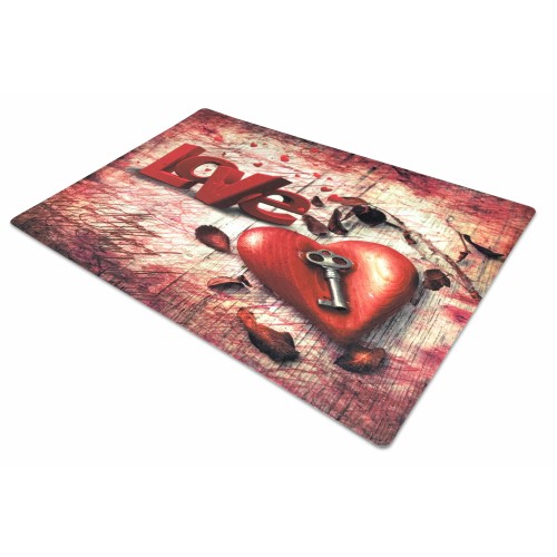 DIGITAL FRIENDS FELPUDO ALFOMBRA CM.40X60 KEY LOVE