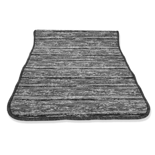 BANDE DE TAPIS DE CUISINE CAOUTCHOUTÉ ANTIDÉRAPANTE GRIS