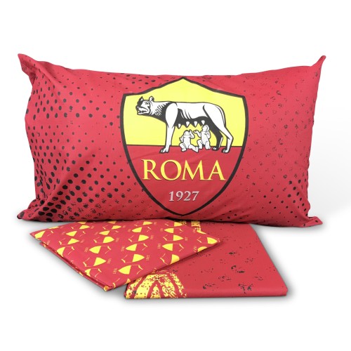 COMPLETO LENZUOLO ROMA CALCIO 1 PIAZZA SINGOLO ORIGINALE