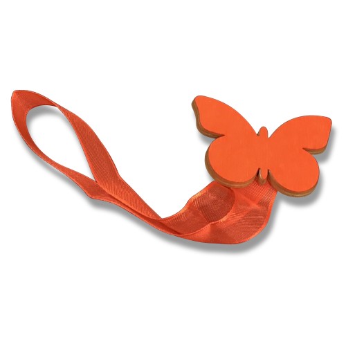 MAGNET tope de cortina NARANJA MARIPOSA IMANES PARA CORTINAS TOPES DE CORTINA