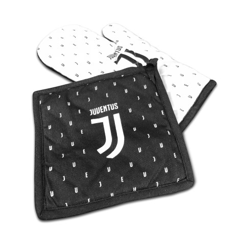 SET BARBECUE DE LA JUVENTUS GANT ET MANIQUE