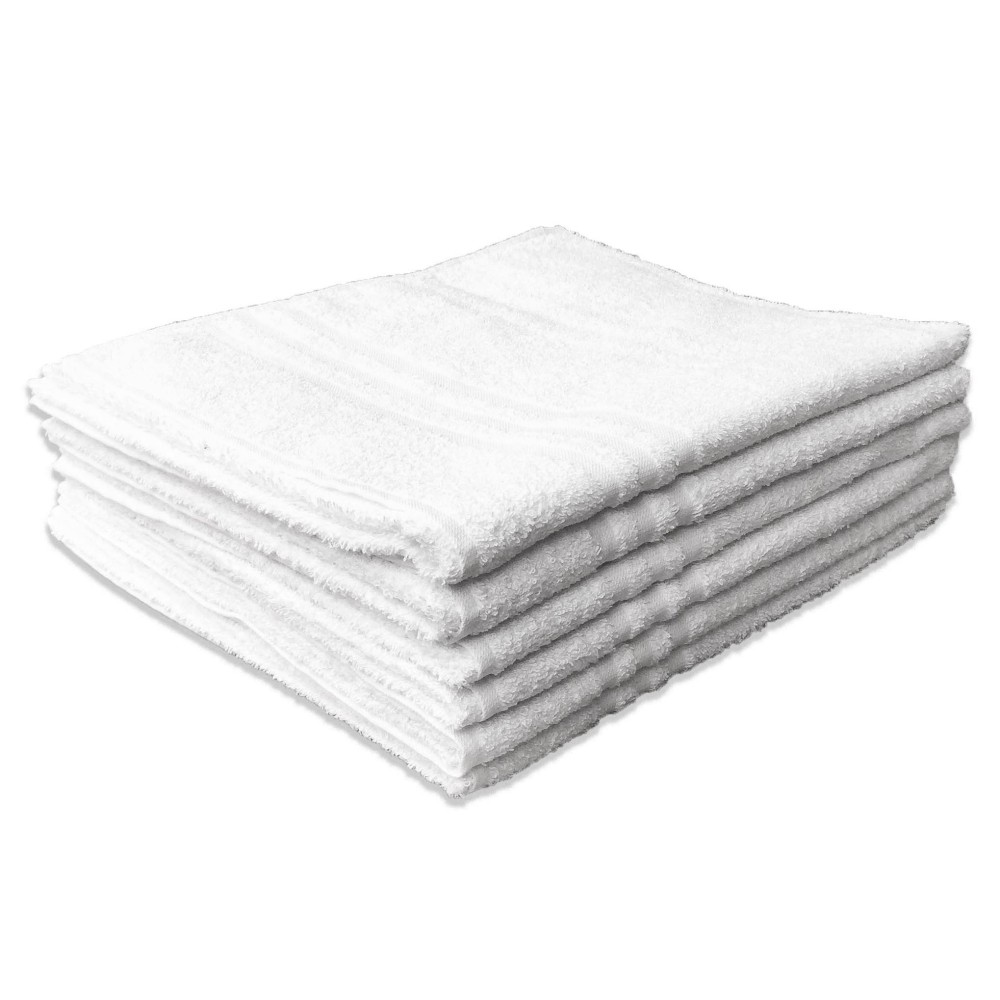 Set di asciugamani in spugna di puro cotone