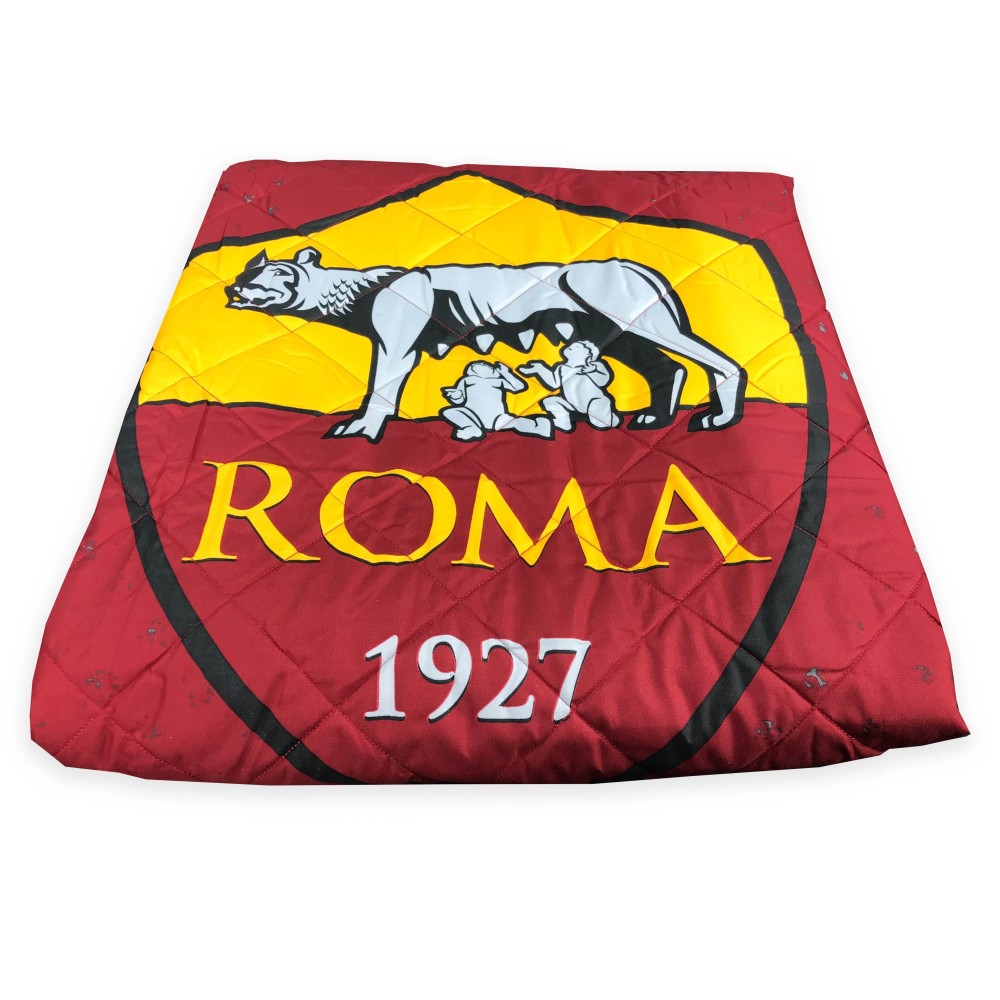 COPRILETTO ROMA TRAPUNTATO SINGOLO 1 PIAZZA AS ROMA