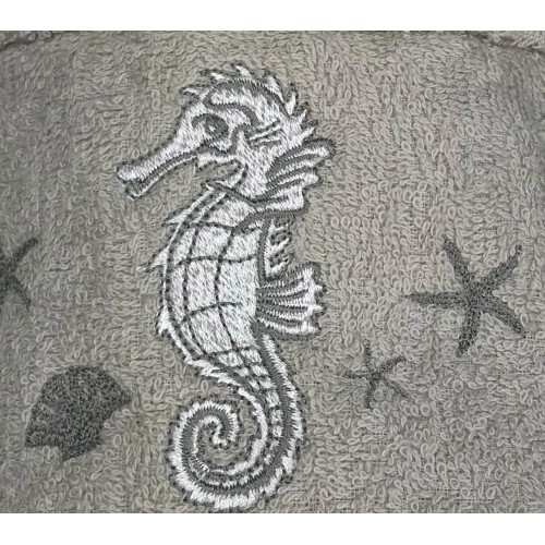 TURTLEDOVE SEAHORSE BEACH TOWEL SET
