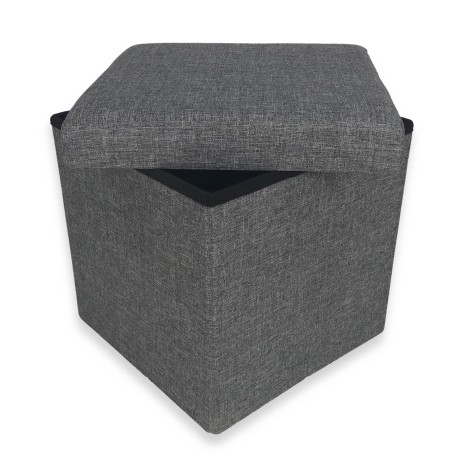 POUF CONTAINER REPOSE-PIEDS EN TISSU DE TAYLOR GRAY