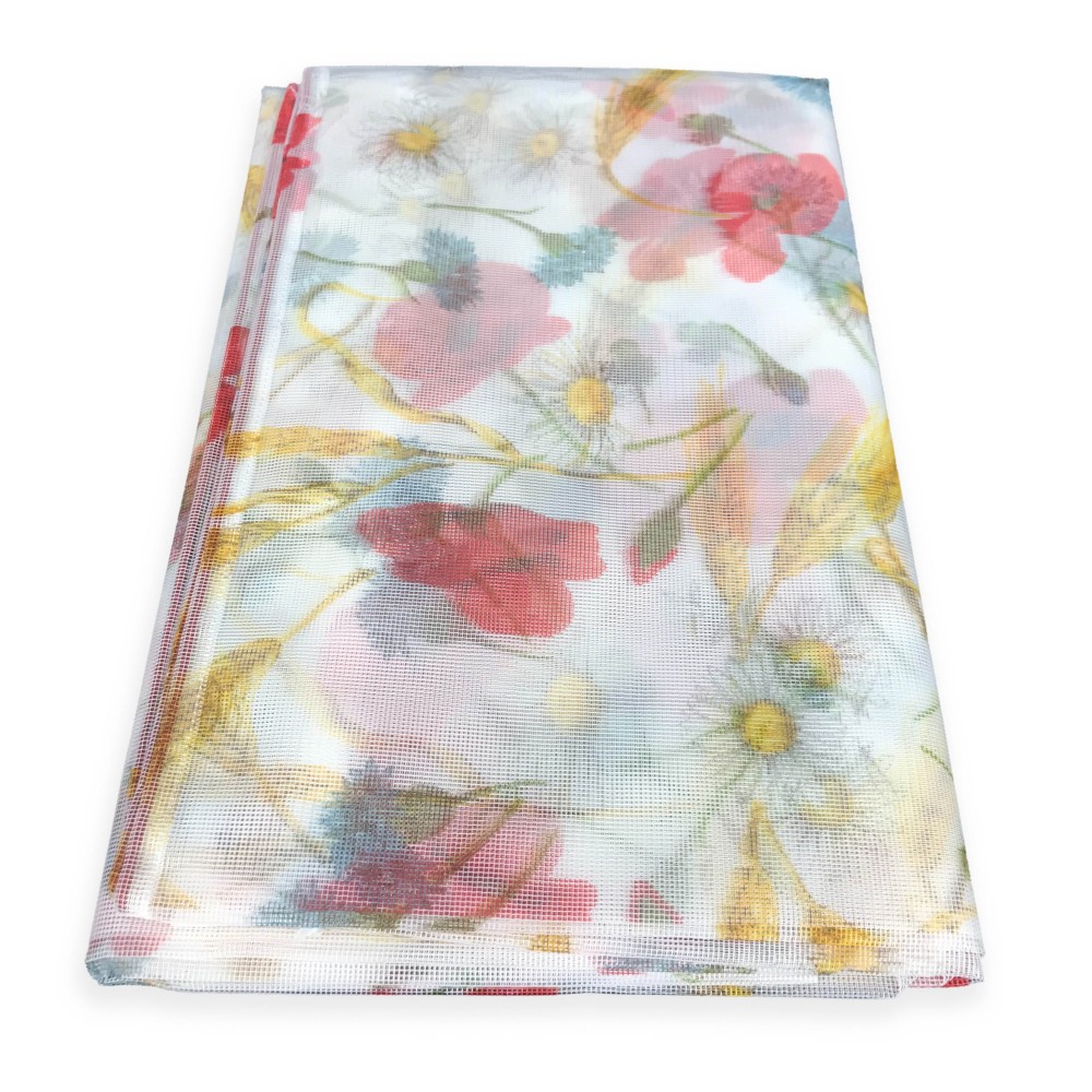 MARQUISETTE MOSKITONETZVORHANG für bleihaltigen Mohn für den Außenbereich in 4 verschiedenen Größen