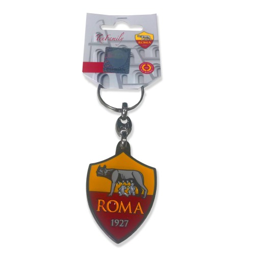 Porte-clés EN MÉTAL ÉMAILLÉ A. S. ROMA