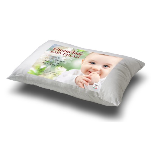 PILLOW BABY DREAM Kinderkissen für weiches BETT cm. 35x50 Kindergarten