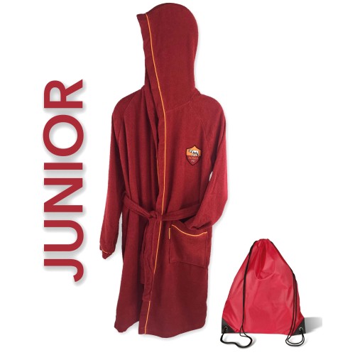 Albornoz NIÑO Niño ORIGINAL A.S. ROMA Microesponja con MOCHILA DE PISCINA