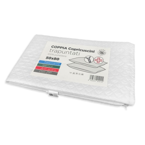 COPPIA federa COPRIGUANCIALE trapuntata CON CERNIERA