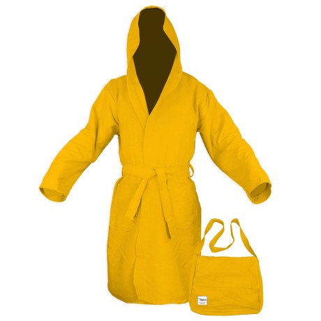 ROBE TECHNIQUE MICROFIBRE JAUNE