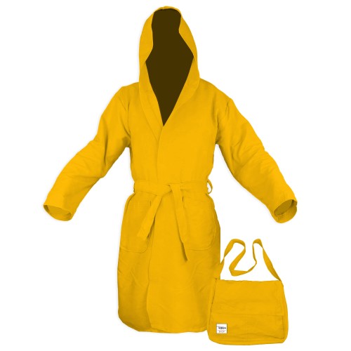 ROBE TECHNIQUE MICROFIBRE JAUNE