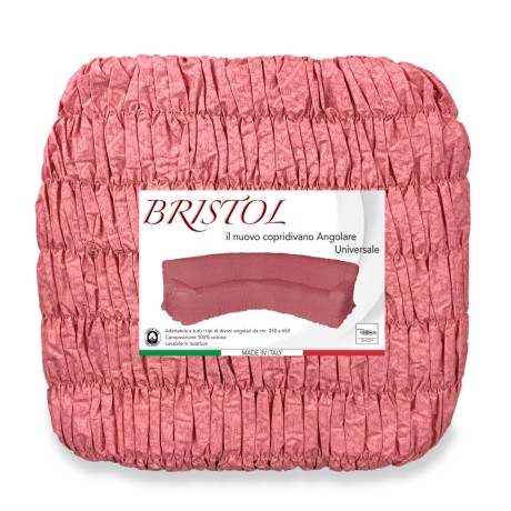 Couverture de canapé ANGULAIRE UNIVERSELLE BRISTOL ROSE, ROYAUME-UNI