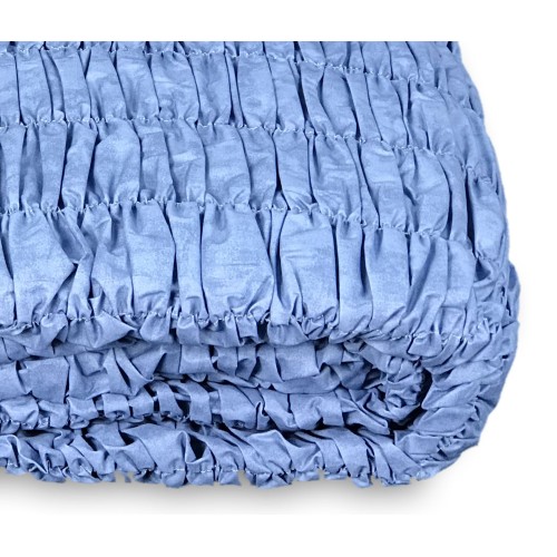 BRISTOL UNIVERSAL CORNER SOFA COVER PLAIN BLUE